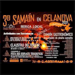 Fechas, información, programa, cartel, imágenes, mapa y ubicación de Festa do Samaín  en  Celanova