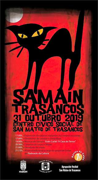 Fechas, información, programa, cartel, imágenes, mapa y ubicación de Festa do Samaín de Trasancos  en  Narón