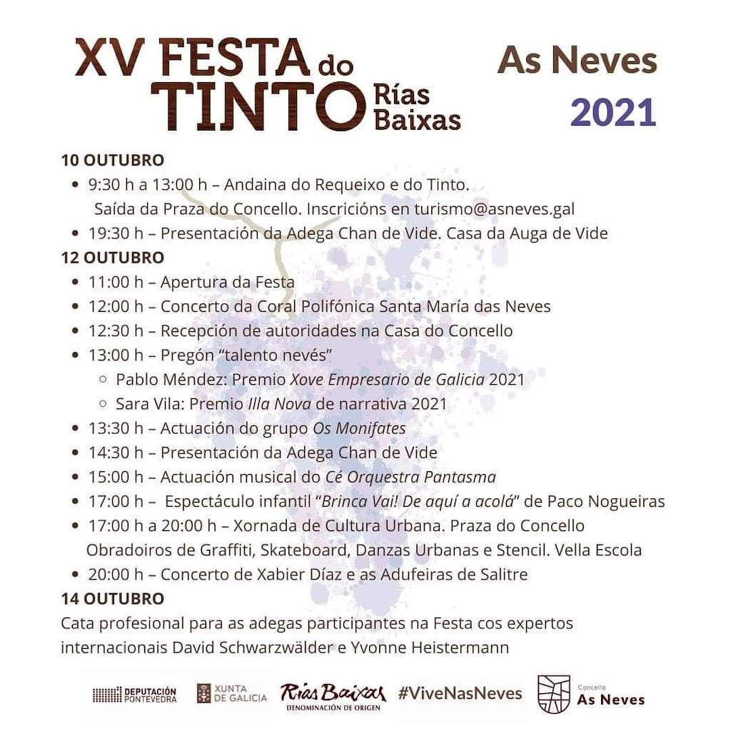 XVIII Festa do Tinto Rías Baixas (2024) en As Neves
