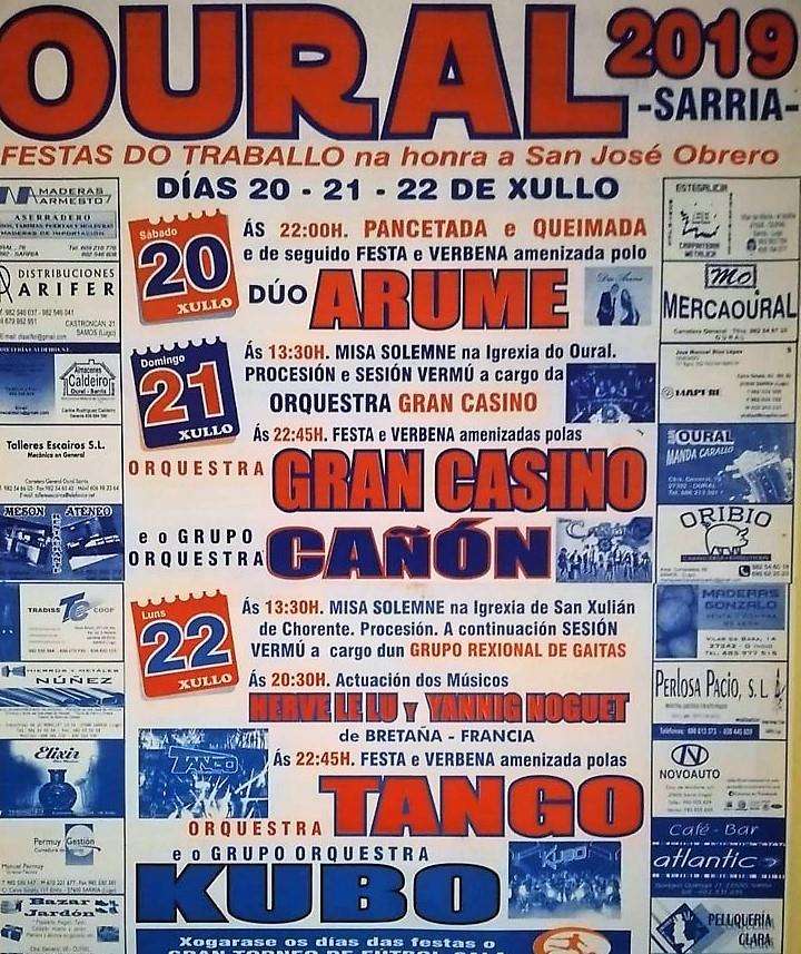 Festa do Traballo - San Xosé Obreiro de Oural en Sarria
