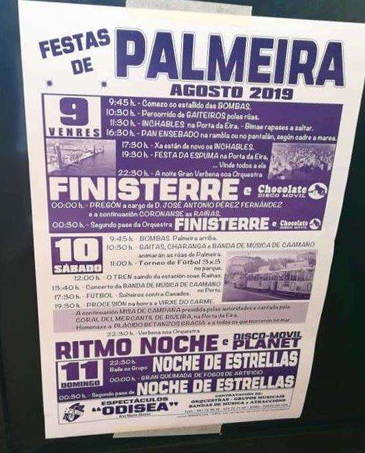 Festa do Verán de Palmeira en Ribeira