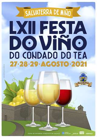 Fechas, información, programa, cartel, imágenes, mapa y ubicación de LXIV Festa do Viño do Condado de Tea  en  Salvaterra do Miño