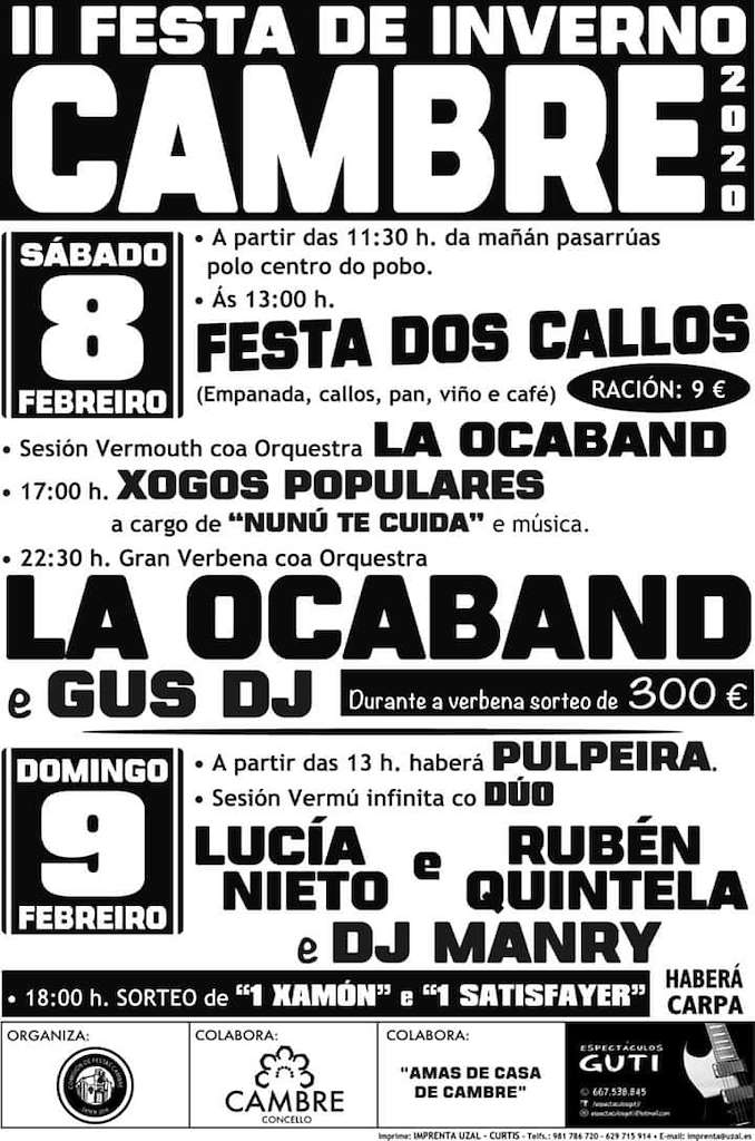 Festa dos Callos en Cambre