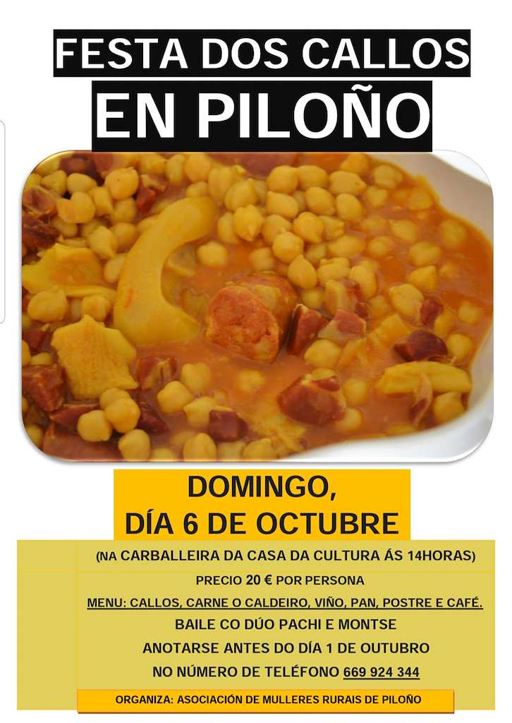 XVII Festa dos Callos de Piloño en Vila de Cruces