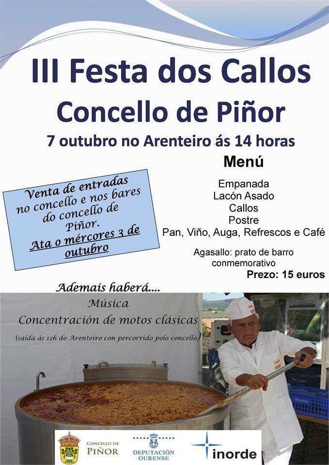 VI Festa dos Callos  en Piñor