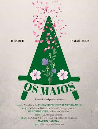 Fechas, información, programa, cartel, imágenes, mapa y ubicación de Festa dos Maios (2025)  en  O Barco de Valdeorras