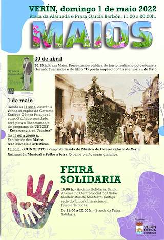 Fechas, información, programa, cartel, imágenes, mapa y ubicación de Festa dos Maios  en  Verín