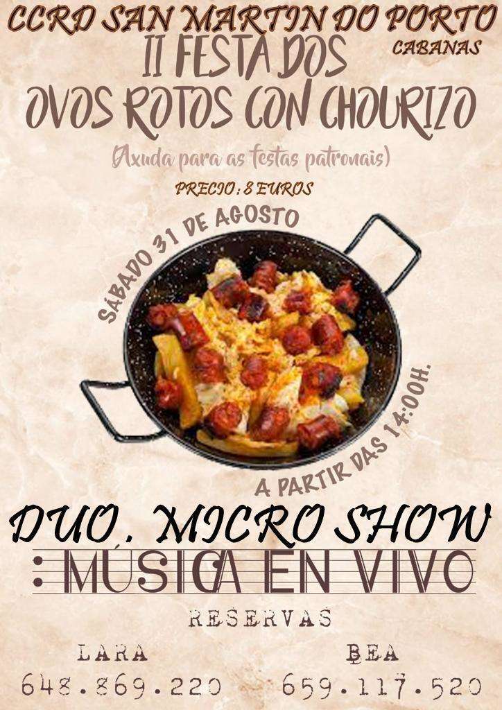 II Festa dos Ovos Rotos con Chourizo en Cabanas