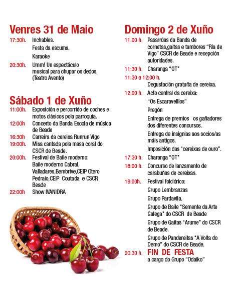 XXXVII Festa - Feira da Cereixa de Beade en Vigo