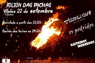 Fechas, información, programa, cartel, imágenes, mapa y ubicación de Festa Folión de Fachas de Vilelos  en  O Saviñao