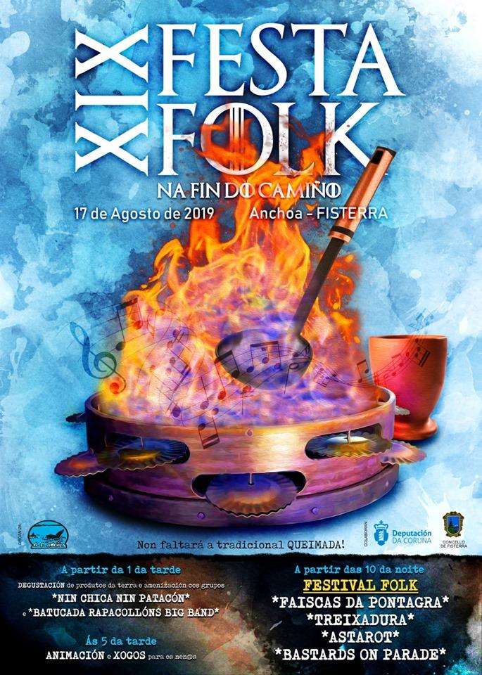 XXI Festa Folk na Fin do Camiño en Fisterra