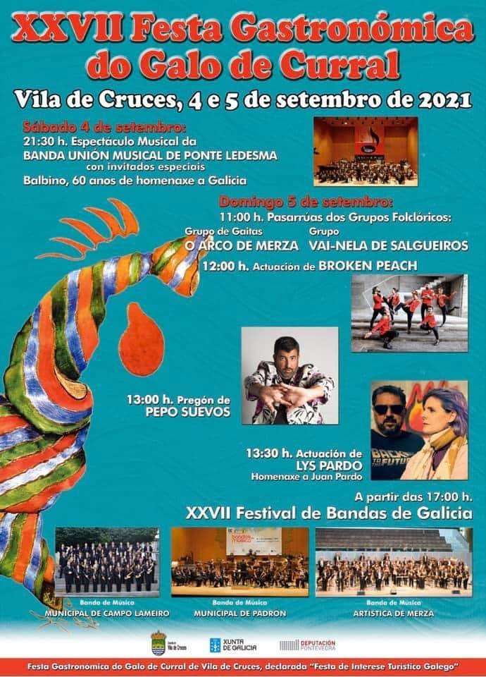XXX Festa Gastronómica do Galo de Curral en Vila de Cruces