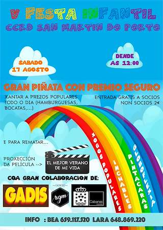 Fechas, información, programa, cartel, imágenes, mapa y ubicación de VI Festa Infantil   en  Cabanas