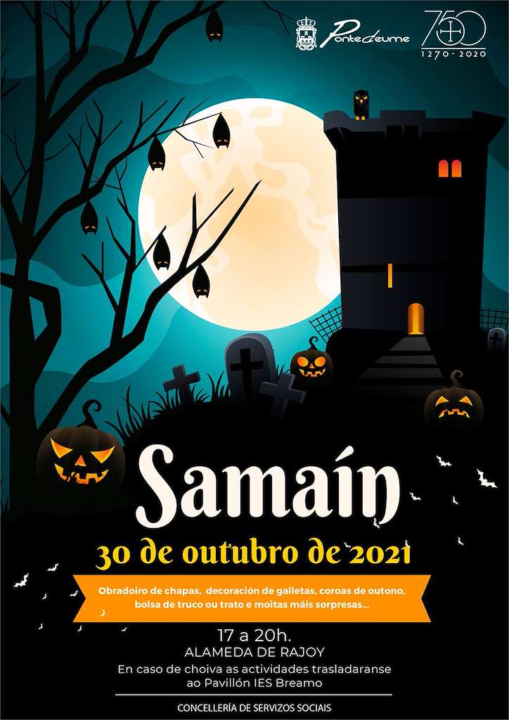 Festa Infantil do Samaín  en Pontedeume