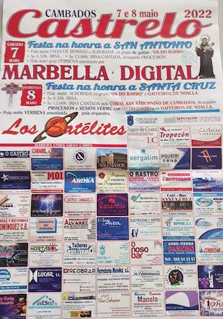 Fechas, información, programa, cartel, imágenes, mapa y ubicación de Festa Patronal de Castrelo  en  Cambados