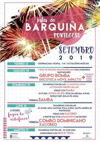 Festas da Barquiña en Ponteceso
