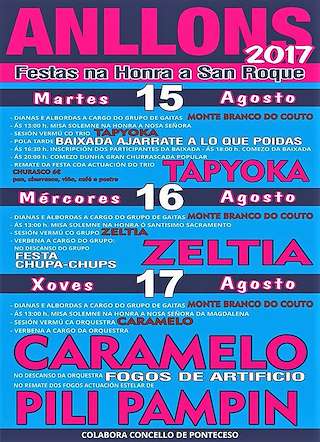 Festas de San Roque de Anllóns en Ponteceso