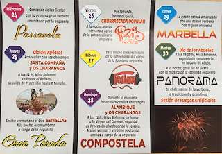 Festas do Apóstolo de O Burgo (2024) en Culleredo