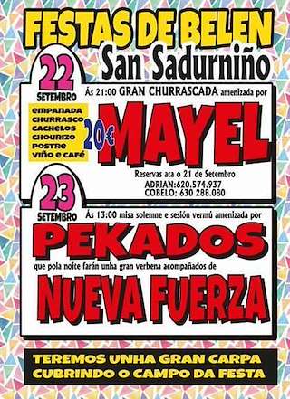 Festas do Belén en San Sadurniño