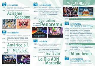 Festas do Carme (2024) en O Grove