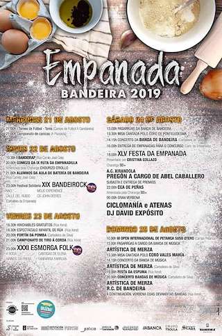 Festas do Verán - XLVIII Festa da Empanada de Bandeira (2024) en Silleda