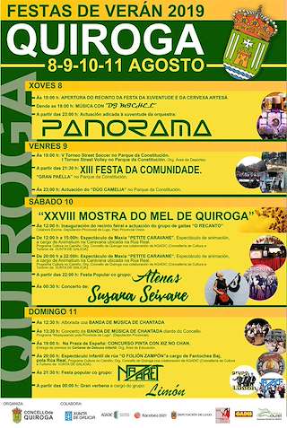 Festas do Verán - XXXII Mostra do Mel en Quiroga