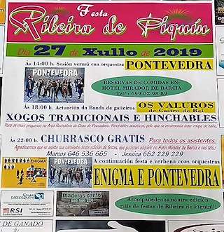 Festas do Verán  en Ribeira de Piquín