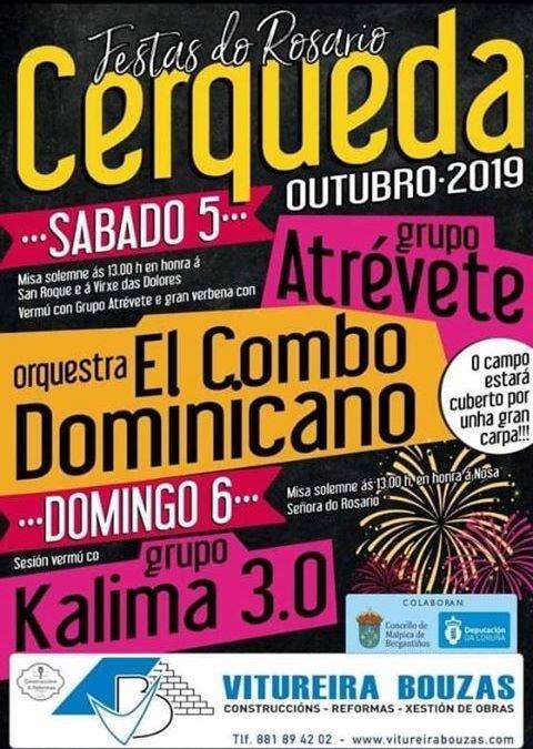 Festas Cerqueda en Malpica de Bergantiños