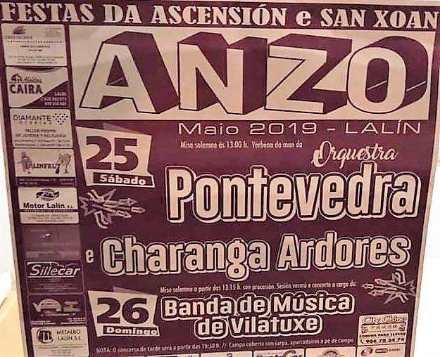 Festas da Ascensión e San Xoán de Anzo en Lalín
