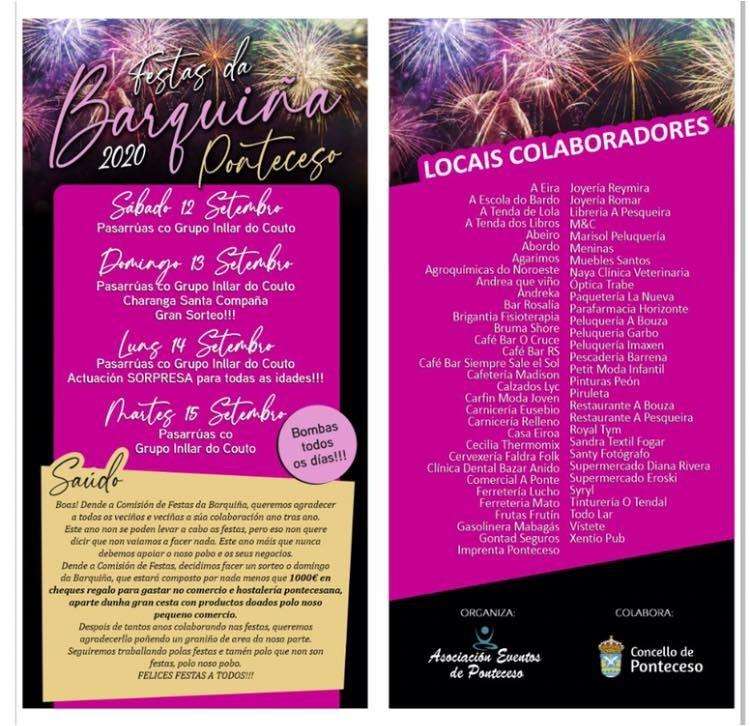 Festas da Barquiña en Ponteceso