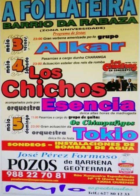Festas da Follateira en Ourense