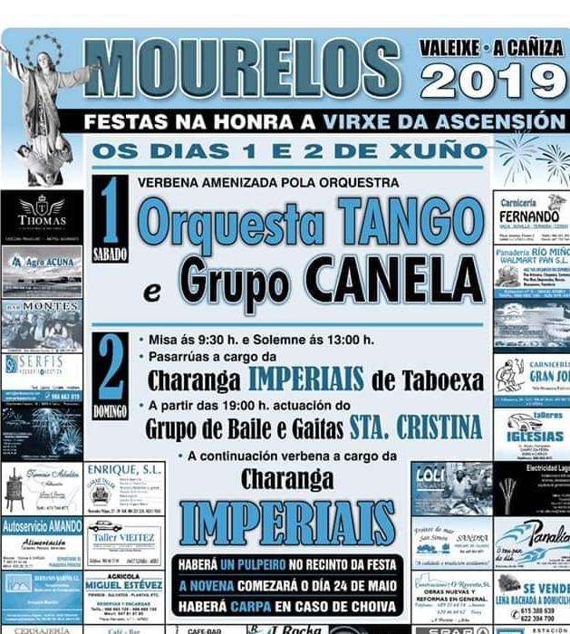 Festas da Virxe da Ascensión de Mourelos en A Cañiza