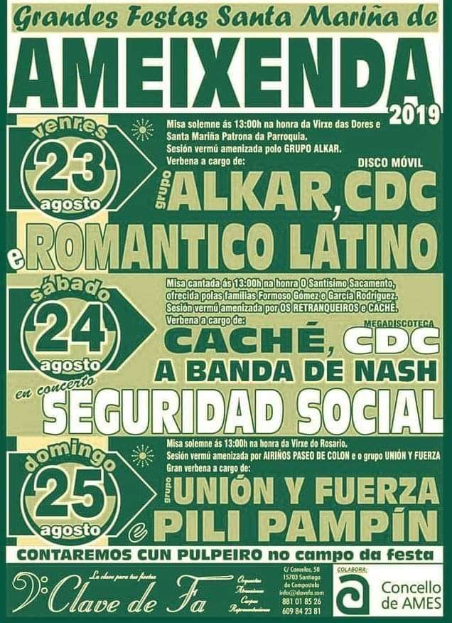 Festas de Ameixenda en Ames
