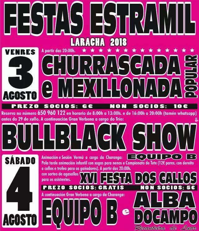 Festas de Estramil - XIX Festa dos Callos  en Laracha