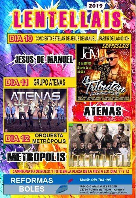 Festas de Lentellais en O Bolo