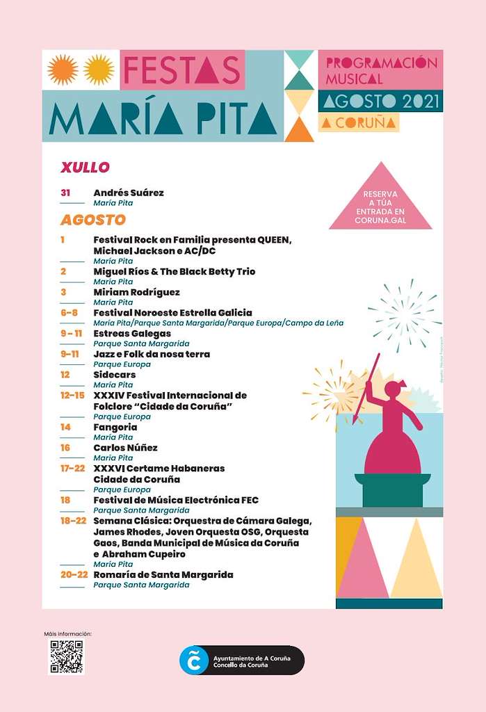Fiestas de María Pita en A Coruña