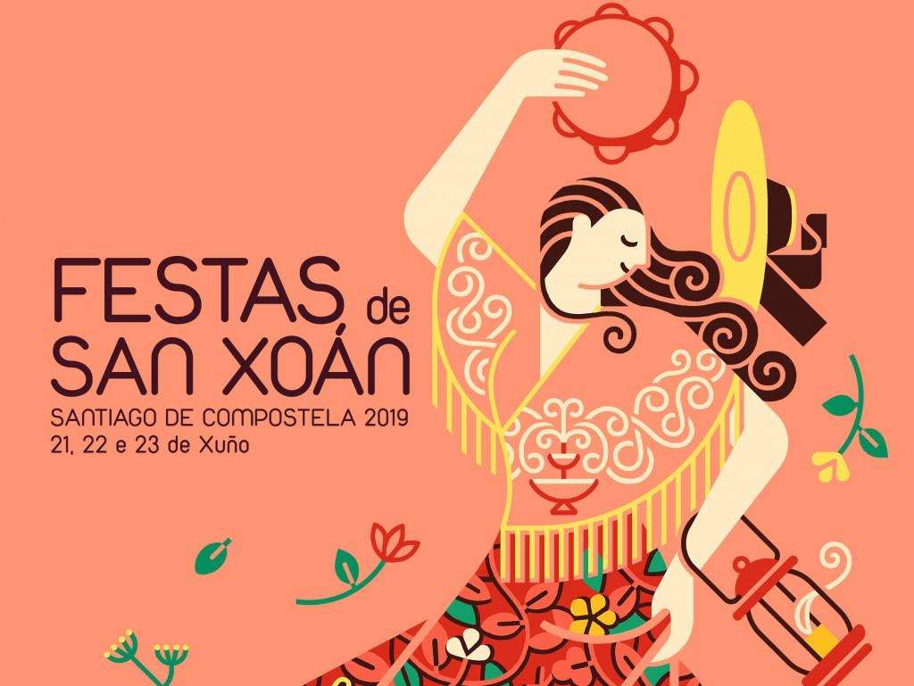 Festas de San Xoán  (2024) en Santiago de Compostela