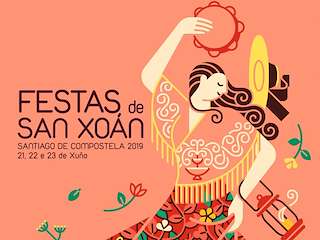 Fechas, información, programa, cartel, imágenes, mapa y ubicación de Festas de San Xoán  (2024)  en  Santiago de Compostela