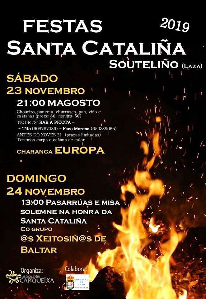 Festas de Santa Cataliña de Souteliño en Laza