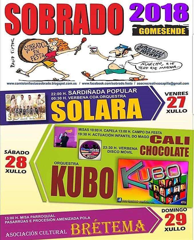 Festas de Sobrado  en Gomesende