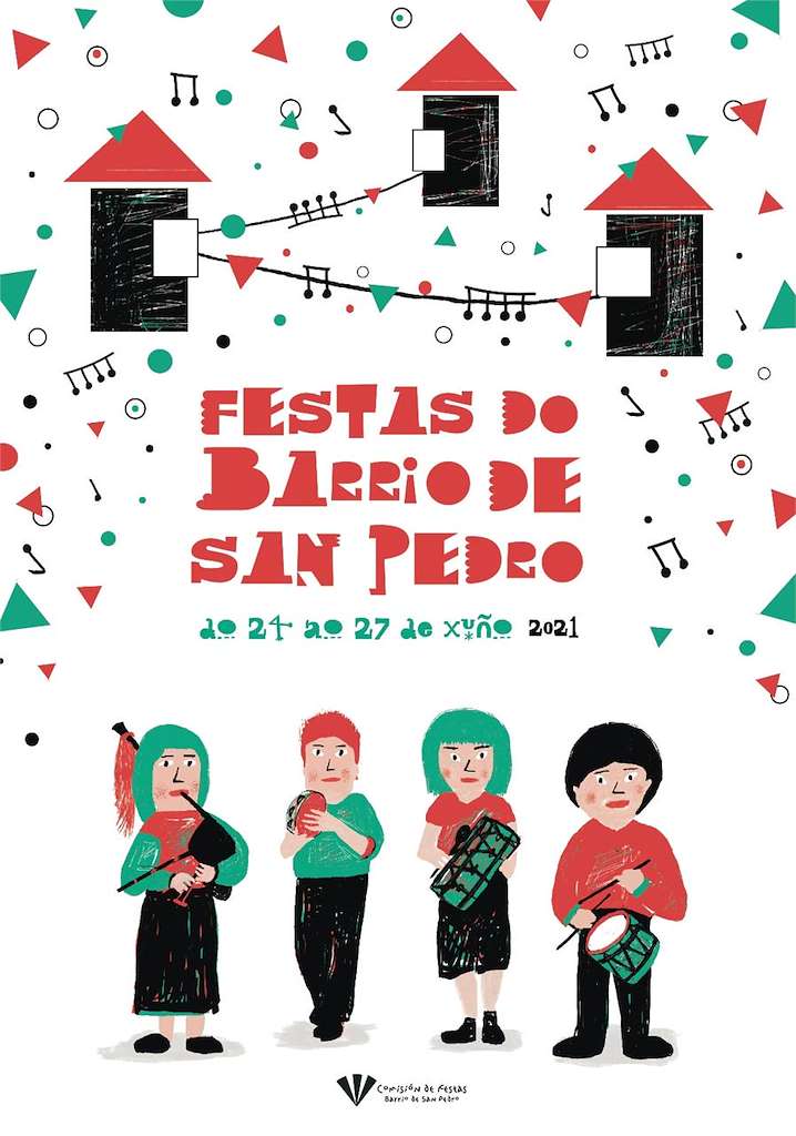 Festas do Barrio de San Pedro (2024) en Santiago de Compostela