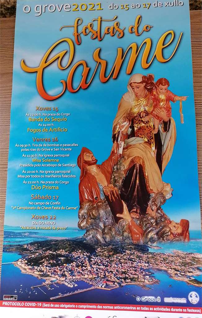 Festas do Carme (2024) en O Grove