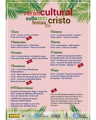 Fechas, información, programa, cartel, imágenes, mapa y ubicación de Festas do Cristo (2024)  en  Salceda de Caselas