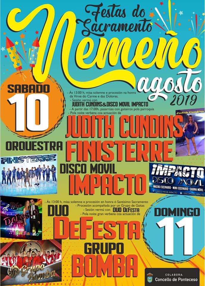Festas do Sacramento de Nemeño en Ponteceso