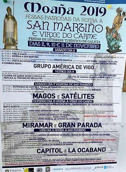 Festas do San Martiño en Moaña