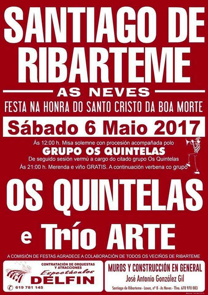 Festas do Santo Cristo de Ribarteme en As Neves