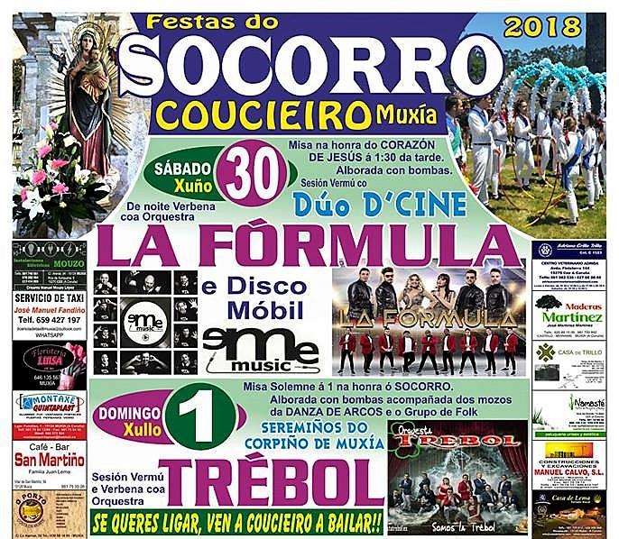 Festas do Socorro de Coucieiro (2024) en Muxía