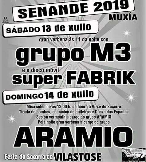 Festas do Socorro de Senande (2024) en Muxía