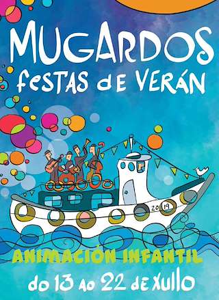 Fechas, información, programa, cartel, imágenes, mapa y ubicación de Festas do Verán (2024)  en  Mugardos
