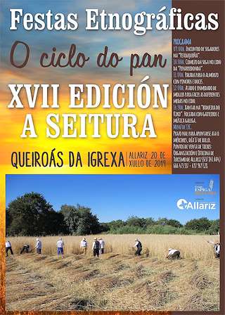 Fechas, información, programa, cartel, imágenes, mapa y ubicación de Festas Etnográficas "O Ciclo do Pan" - Fornada  en  Allariz